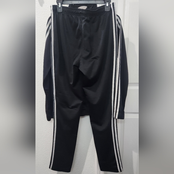 Adidas Black Track Suit with White Stripes - Picture 2 of 4